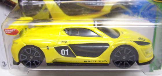 画像: 【RENAULT SPORT R.S. 01】 YELLOW/FTE2  (インターナショナル・ショートカード)