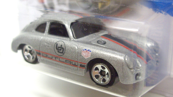 画像: 【PORSCHE 356A OUTLAW】 SILVER/MC5  (インターナショナル・ショートカード)