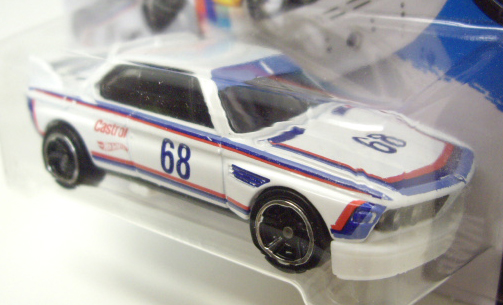 画像: 【'73 BMW 3.0 CSL RACE CAR】 WHITE/MC5 (NEW CAST)  (インターナショナル・ショートカード)