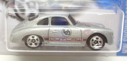 画像: 【PORSCHE 356A OUTLAW】 SILVER/MC5  (インターナショナル・ショートカード)