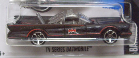 画像: 【TV SERIES BATMOBILE】 FLAT BLACK/MC5 (FLAMES)  (インターナショナル・ショートカード)