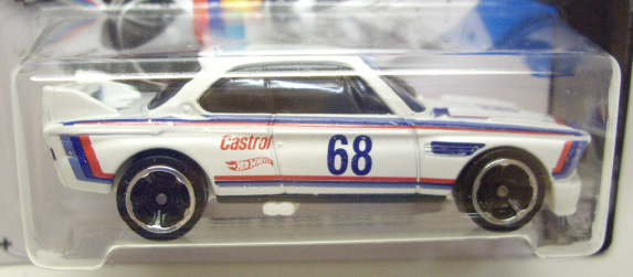 画像: 【'73 BMW 3.0 CSL RACE CAR】 WHITE/MC5 (NEW CAST)  (インターナショナル・ショートカード)