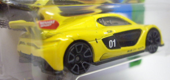 画像: 【RENAULT SPORT R.S. 01】 YELLOW/FTE2  (インターナショナル・ショートカード)