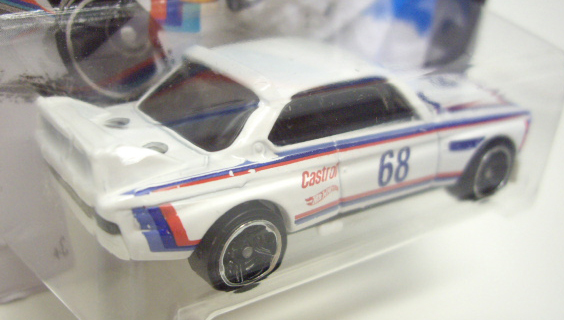 画像: 【'73 BMW 3.0 CSL RACE CAR】 WHITE/MC5 (NEW CAST)  (インターナショナル・ショートカード)
