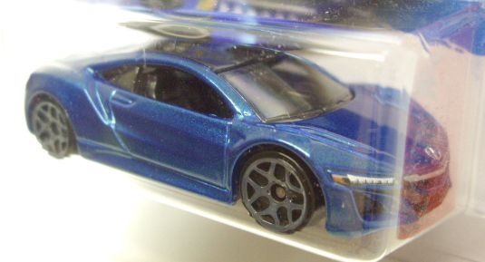 画像: 【'17 ACURA NSX】 BLUE/5Y (NEW CAST)  (インターナショナル・ショートカード)