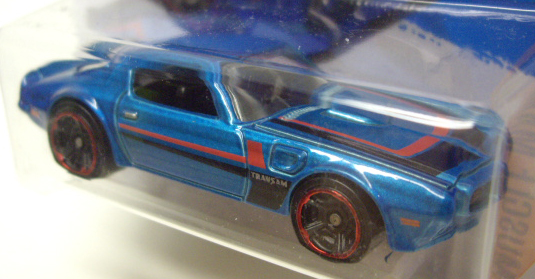 画像: 【'73 PONTIAC FIREBIRD】 BLUE/MC5  (インターナショナル・ショートカード)