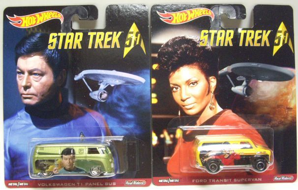 画像: 2016 POP CULTURE - STAR TREK 【6種セット】 VW T1 PANEL BUS/FORD TRANSIT SUPERVAN/QUICK D-LIVERY/DECO DELIVERY/'70 CHEVELLE DELIVERY/BAJA BREAKER