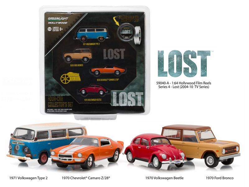 2016 GREENLIGHT - HOLLYWOOD FILM REELS 【LOST (4台セット 