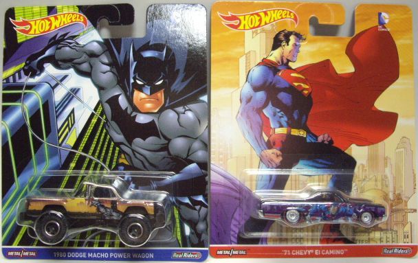 画像: 2016 POP CULTURE - BATMAN and SUPERMAN【6種セット】 VW T1 PANEL BUS/1980 DODGE MACHO POWER WAGON/'71 EL CAMINO/QUICK D-LIVERY/'34 DODGE DELIVERY BUS/CUSTOM '52 CHEVY