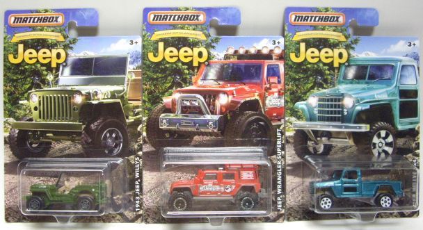 画像: 2016 MATCHBOX WALMART EXCLUSIVE "JEEP ANNIVERSARY EDITION"【8種セット】  