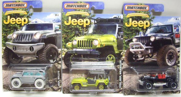 画像: 2016 MATCHBOX WALMART EXCLUSIVE "JEEP ANNIVERSARY EDITION"【8種セット】  