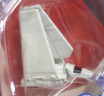 画像: 2016 HW STAR WARS STARSHIP 【IMPERIAL SHUTTLE】　WHITE (BLACK CARD)