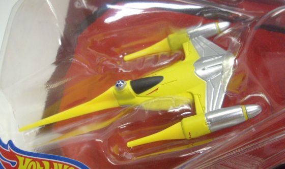 画像: 2016 HW STAR WARS STARSHIP 【NABOO N-1 STARFIGHTER】　YELLOW(BLACK CARD)