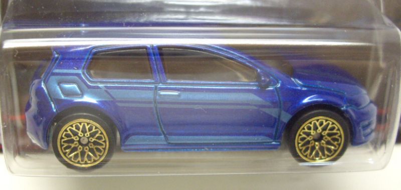 画像: 2016 HW CAR CULTURE - EURO STYLE 【VOLKSWAGEN GOLF MK7】 BLUE/RR