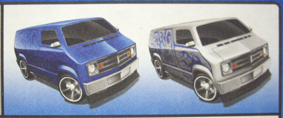 画像: 2016 COLOR SHIFTERS 【'77 DODGE CUSTOM VAN】 BLUE-WHITE/O5