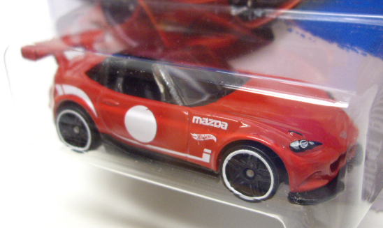 画像: 【'15 MAZDA MX-5 MIATA】 RED/PR5 (NEW CAST)(インターナショナル・ショートカード)