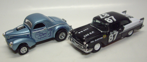 画像: 1998 HOT WHEELS LEGENDS 【VINTAGE RECORD HOLDER】　CHALLENGER 1/WASTON ROADSTER/'57 CHEVY 150/WILLYS GASSER