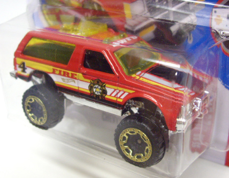 画像: 【CHEVY BLAZER 4X4】 RED/BLOR (インターナショナル・ショートカード)