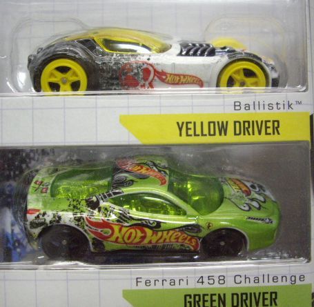 画像: 2013 TARGET EXCLUSIVE 【HWTF 4-PACK (with DVD)】 included FERRARI 458 CHALLENGE(VERY RARE)