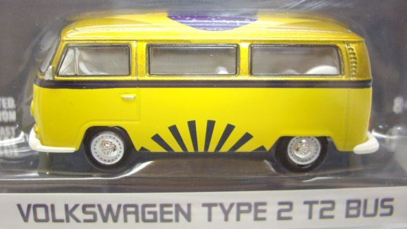 画像: 2016 GREENLIGHT MJ TOY EXCLUSIVE "RIO 2016 WORLD GAMES" 【"BRAZIL"VOLKSWAGEN TYPE 2 T2 BUS】 GOLD/RR  (GREEN MACHINE)