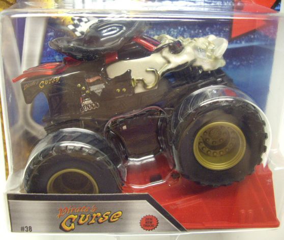 画像: 2016 MONSTER JAM includes STUNT RAMP! 【PIRATE'S CURSE】 BLACK (2016 NEW TRUCK!)