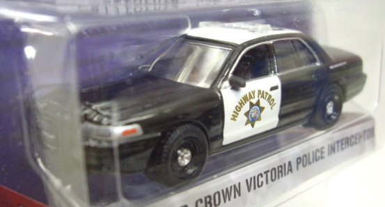 画像: 2016 GREENLIGHT HOT PURSUIT S19 【FORD CROWN VICTORIA POLICE INTERCEPTOR】 BLACK/RR (CALIFORNIA HIGHWAY PATROL) 