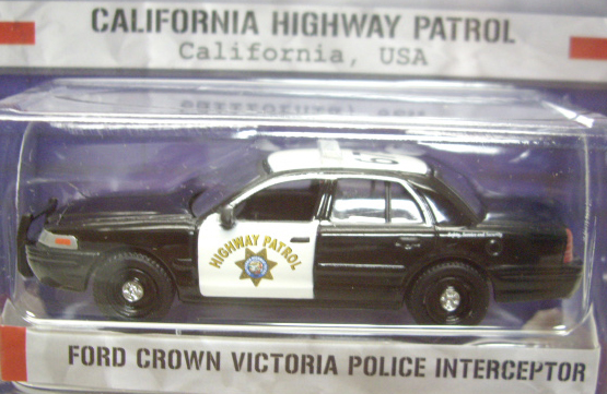 画像: 2016 GREENLIGHT HOT PURSUIT S19 【FORD CROWN VICTORIA POLICE INTERCEPTOR】 BLACK/RR (CALIFORNIA HIGHWAY PATROL) 