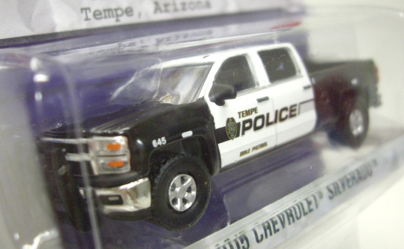 画像: 2016 GREENLIGHT HOT PURSUIT S19 【2015 CHEVROLET SILVERADO】 BLACK-WHITE/RR (TEMPE POLICE) 