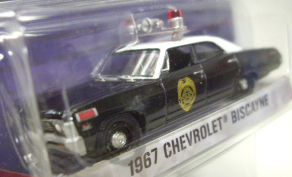 画像: 2016 GREENLIGHT HOT PURSUIT S19 【1967 CHEVROLET BISCAYNE】 BLACK-WHITE/RR (FARGO POLICE) 