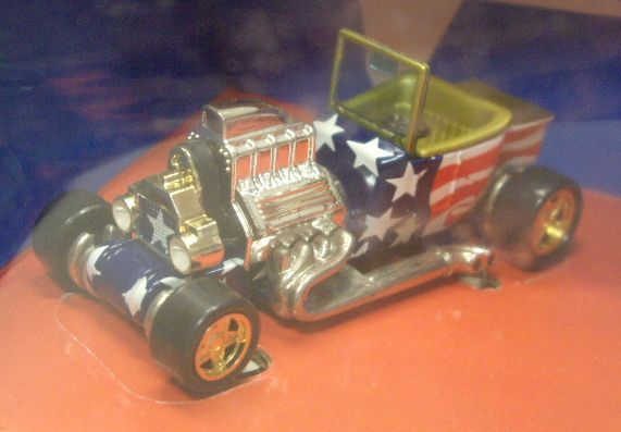 画像: 1996 100% COLLECTIBLES 4CAR SET  【AMERICAN SPIRIT】T-BUCKET/' CORVETTE/70 PLYMOUTH BARRACUDA FUNNY CAR/'BYWAYMAN