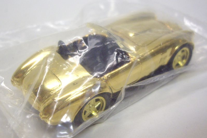 画像: 1995 JC PENNEY EXCLUSIVE  24K PERFORMANCE COLLECTION  (セットばらし）【SHELBY COBRA 427 S/C】　24K.GOLD/PC5 (24金メッキ塗装）