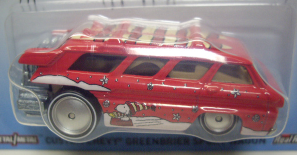 画像: 2016 POP CULTURE - PEANUTS (SNOOPY) 【CUSTOM CHEVY GREENBRIER SPORT WAGON】 RED/RR (予約不可）