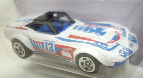 画像: 【'69 CORVETTE RACER】 WHITE/5SP (NEW CAST)
