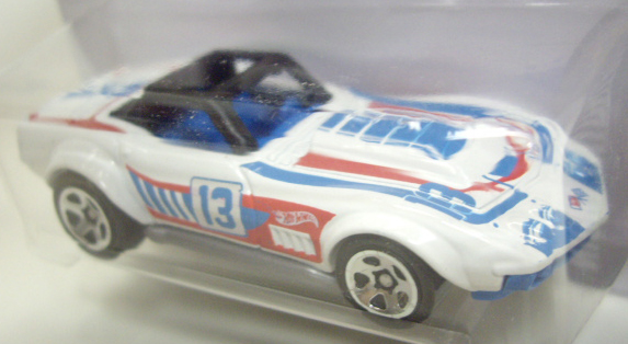 画像: 【'69 CORVETTE RACER】 WHITE/5SP (NEW CAST)