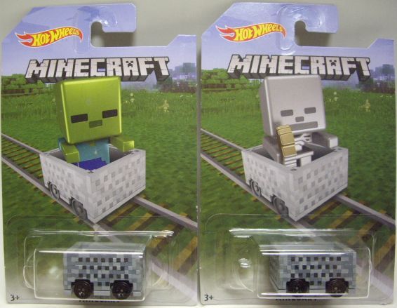 画像: 2016 TARGET EXCLUSIVE "MINECRAFT" 【6種セット】 (ミニカーは同じで、台紙が違うだけです）