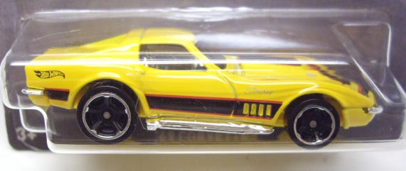 画像: 2016 WALMART EXCLUSIVE - HW GARAGE 【'69 CORVETTE】 YELLOW/MC5 (予約不可）