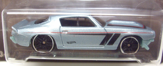 画像: 2016 WALMART EXCLUSIVE - HW GARAGE 【'70 CHEVY CAMARO RS】 BLUESILVER/PR5 (予約不可）