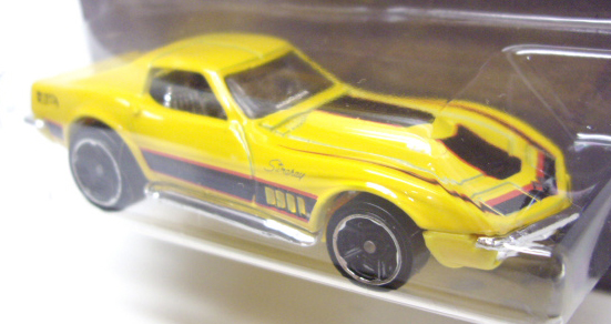 画像: 2016 WALMART EXCLUSIVE - HW GARAGE 【'69 CORVETTE】 YELLOW/MC5 (予約不可）