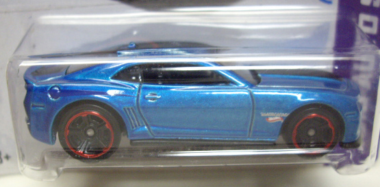 画像: 2013 AUTO SHOW EXCLUSIVE 【2013 HOT WHEELS CHEVY CAMARO SPECIAL EDITION】　MET.BLUE/MC5 (BLACKインテリア＆シャーシ）