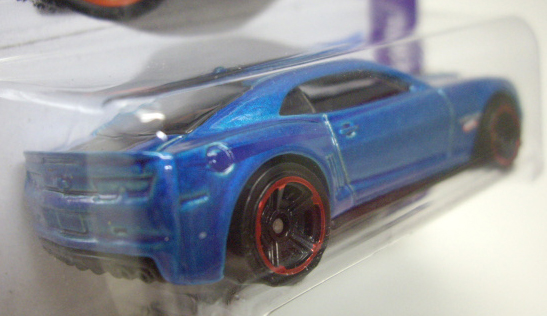 画像: 2013 AUTO SHOW EXCLUSIVE 【2013 HOT WHEELS CHEVY CAMARO SPECIAL EDITION】　MET.BLUE/MC5 (BLACKインテリア＆シャーシ）