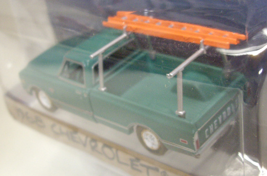 画像: 2016 GREENLIGHT BLUE COLLAR COLLECTION S1 【1968 CHEVROLET C-10】 FLAT GREEN/RR