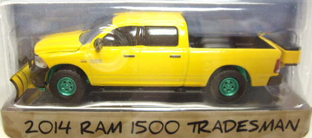 画像: 2016 GREENLIGHT BLUE COLLAR COLLECTION S1 【2014 RAM 1500 TRADESMAN】 YELLOW/RR (GREEN MACHINE)