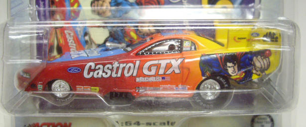 画像: 1999 ACTION - NASCAR LIMITED EDITION【"#1 CASTROL/JOHN FORCE "SUPERMAN" MUSTANG FUNNY CAR】　RED-YELLOW/RR