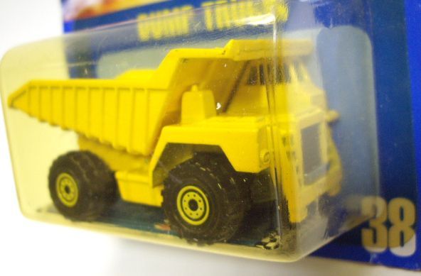 画像: 【DUMP TRUCK】　YELLOW/YELLOW OR (METAL TRUCK/RARE) (黄ばみ大） 