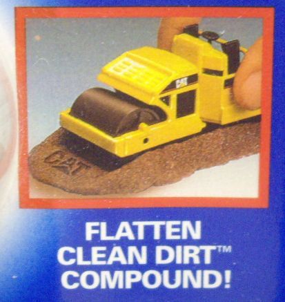 画像: 1998 ACTION MACHINES 【CAT COMPACTOR （ROAD ROLLER)】　YELLOW