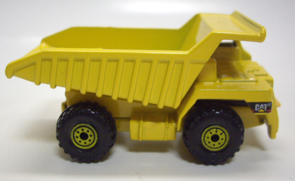 画像: 1998 ACTION MACHINES 【CAT DUMP TRUCK】　YELLOW/CT (パックはがれ/LOOSE）