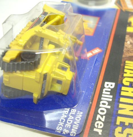 画像: 1998 ACTION MACHINES 【CAT BULLDOZER】　YELLOW (パックがはがれそうです）