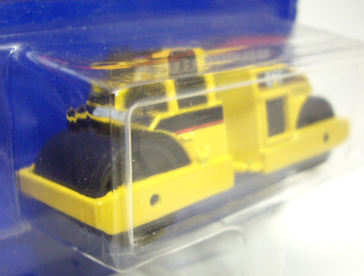 画像: 1998 ACTION MACHINES 【CAT COMPACTOR （ROAD ROLLER)】　YELLOW