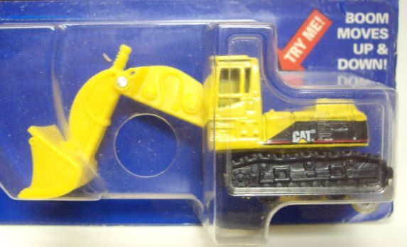 画像: 1998 ACTION MACHINES 【CAT SHOVEL (EXCAVATOR)】　YELLOW (パックがはがれそうです）