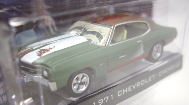 画像: 2016 GREENLIGHT HOLLYWOOD SERIES 14 【BOBBY'S 1971 CHEVROLET CHEVELLE】 DK.GREEN/RR (SUPERNATURAL JOIN THE HUNT) 